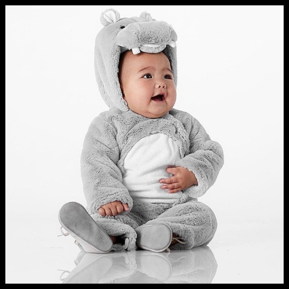 Pottery Barn Kids Gray Hippo Costume